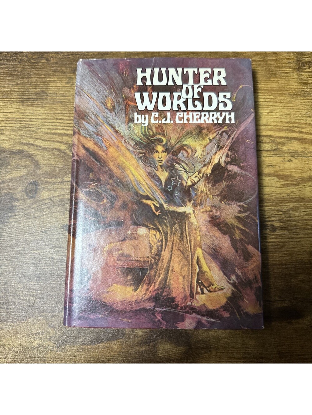 Hunter Of Worlds by CJ Cherryh 1977 1st Edition Book Club DAW Books HC DJ